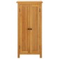 vidaXL Ντουλάπα Αποθήκευσης 50 x 22 x 110 εκ. από Μασίφ Ξύλο Δρυός
