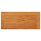 vidaXL Ντουλάπα Αποθήκευσης 50 x 22 x 110 εκ. από Μασίφ Ξύλο Δρυός