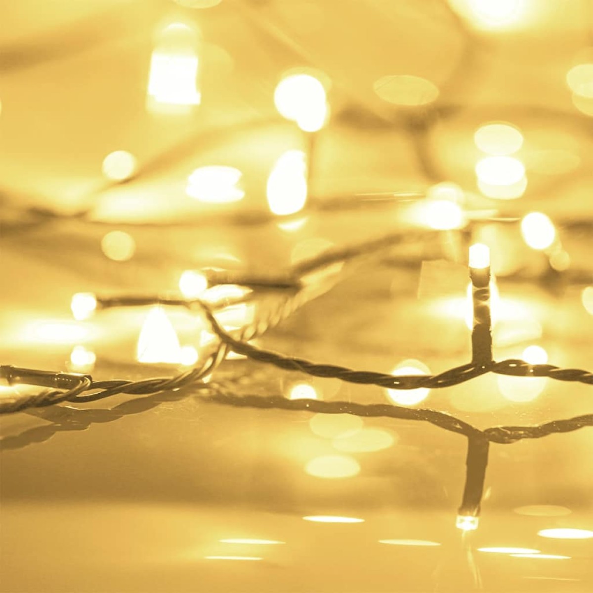 vidaXL Φωτάκια με 300 LED Θερμό Λευκό 30 μ. από PVC