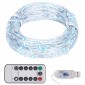 vidaXL Φωτάκια με 150 LED Ψυχρό Λευκό 15 μ.