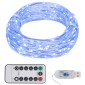 vidaXL Φωτάκια με 150 LED Μπλε 15 μ.
