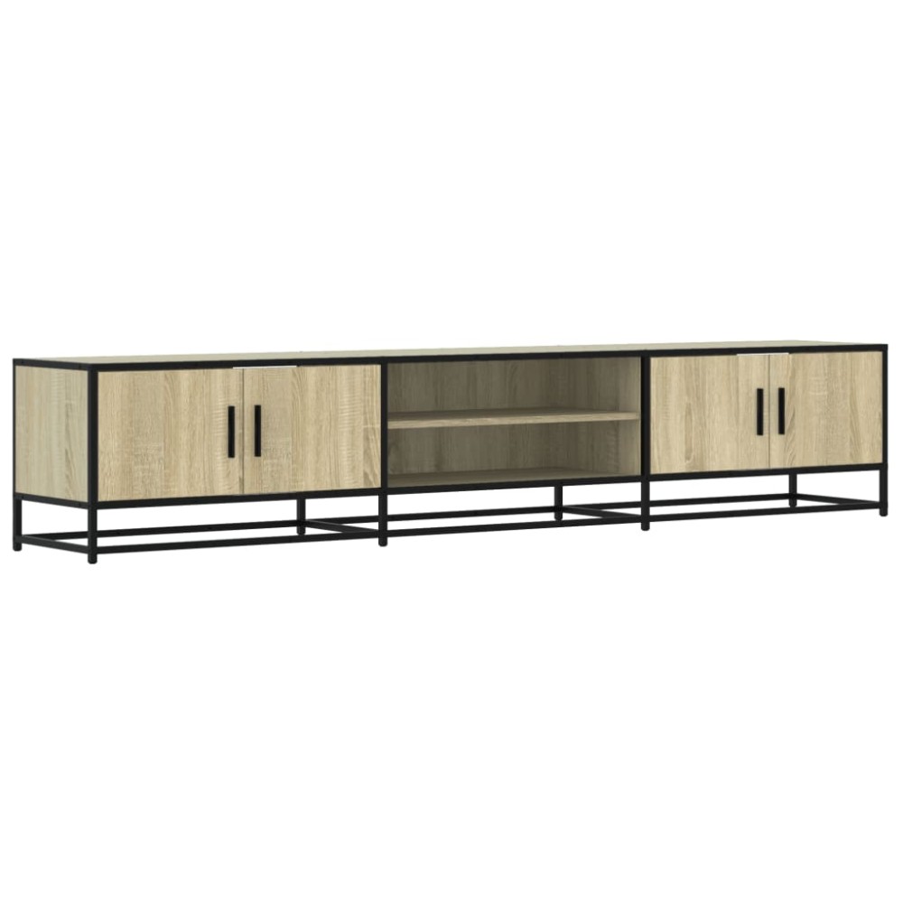 vidaXL Έπιπλο Τηλεόρασης Sonoma Δρυς 210x35x41 εκ. Επεξ. Ξύλο