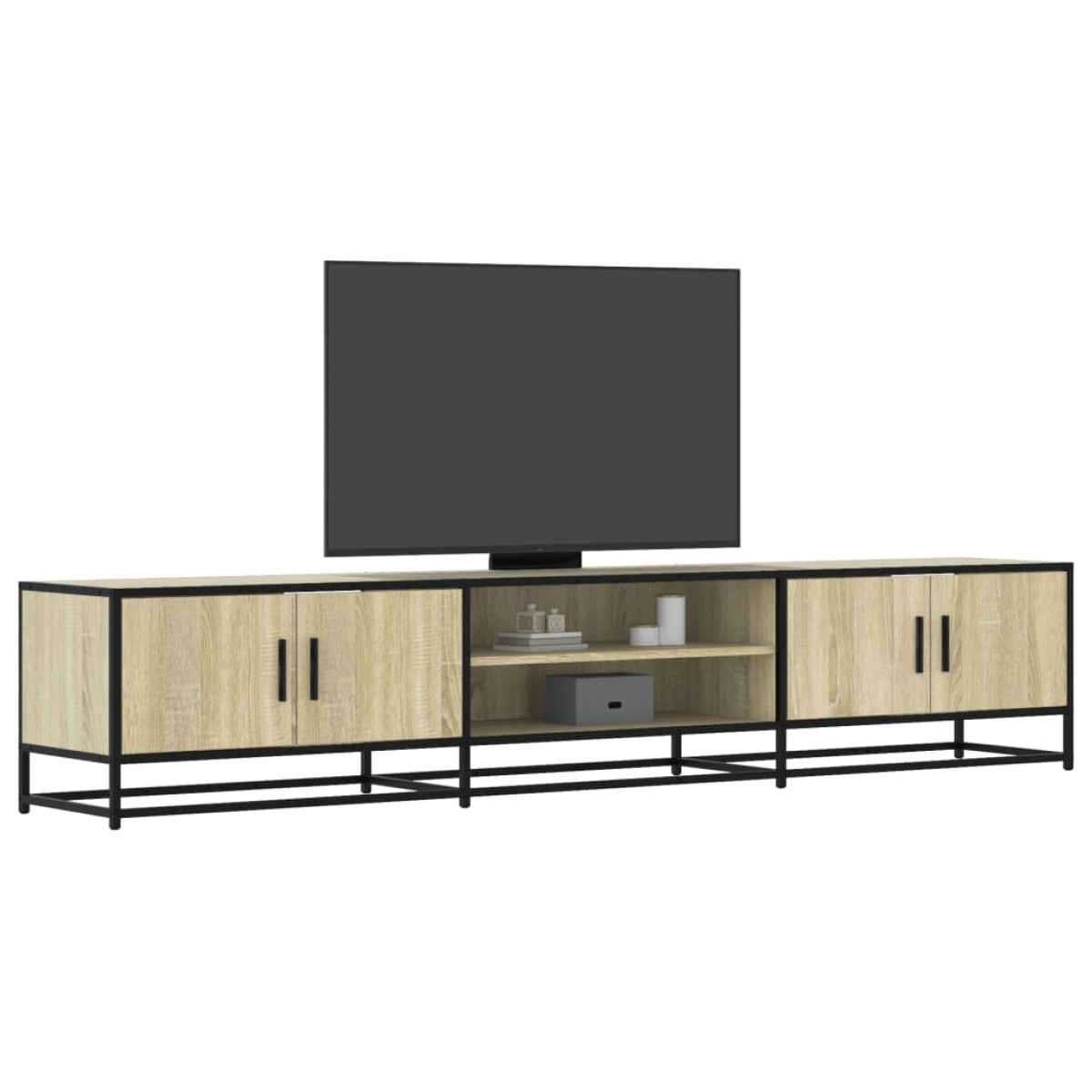 vidaXL Έπιπλο Τηλεόρασης Sonoma Δρυς 210x35x41 εκ. Επεξ. Ξύλο