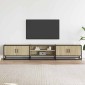 vidaXL Έπιπλο Τηλεόρασης Sonoma Δρυς 210x35x41 εκ. Επεξ. Ξύλο