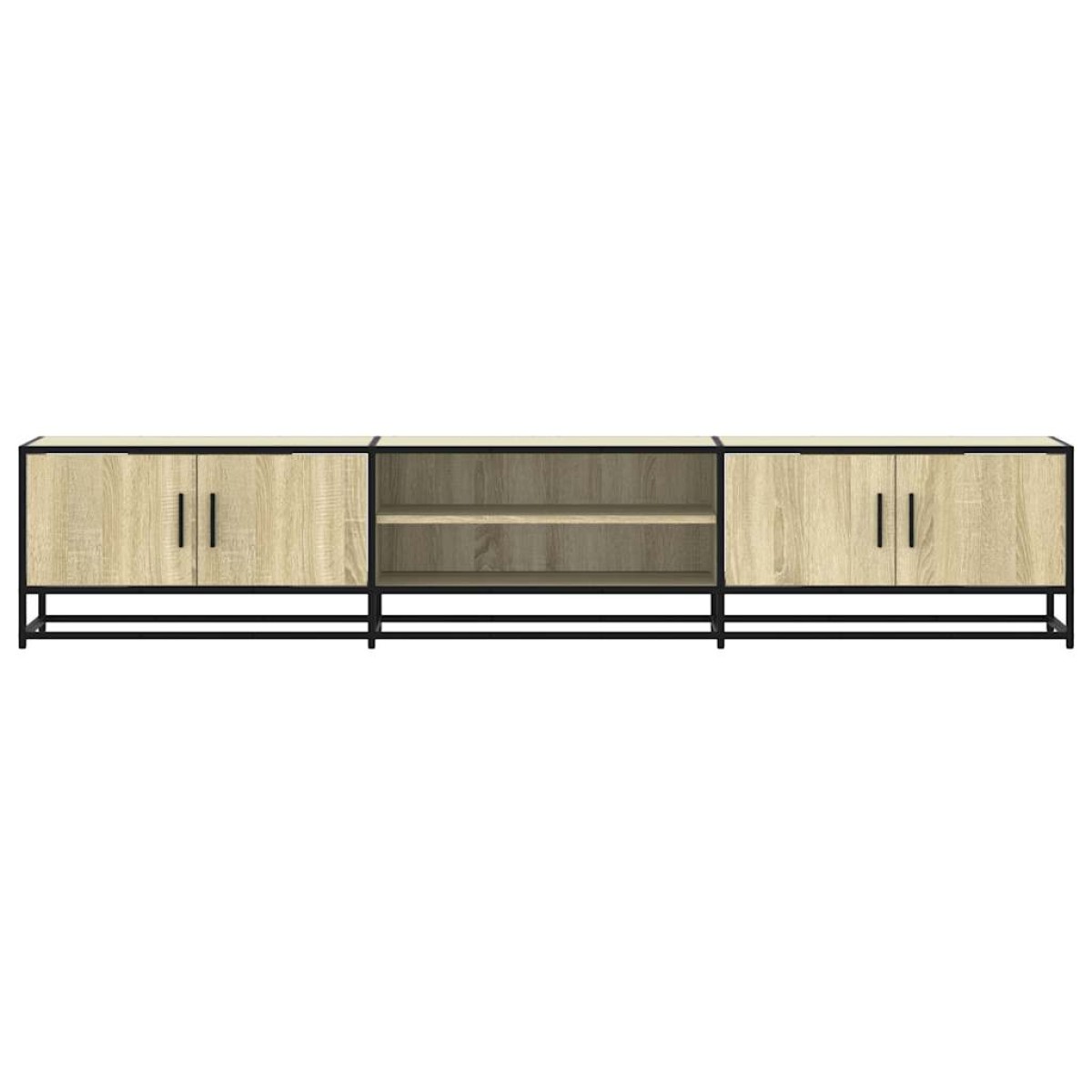 vidaXL Έπιπλο Τηλεόρασης Sonoma Δρυς 210x35x41 εκ. Επεξ. Ξύλο