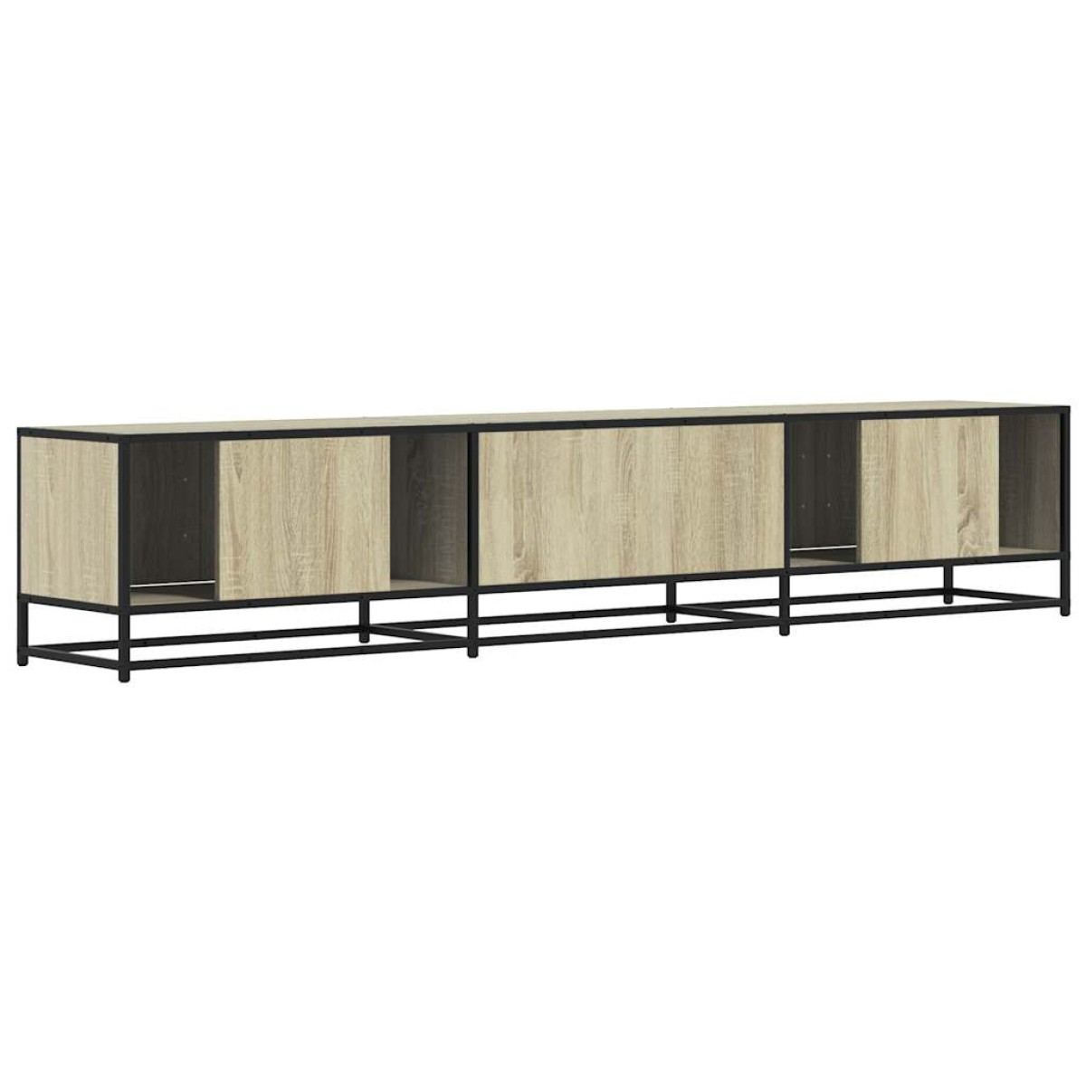 vidaXL Έπιπλο Τηλεόρασης Sonoma Δρυς 210x35x41 εκ. Επεξ. Ξύλο