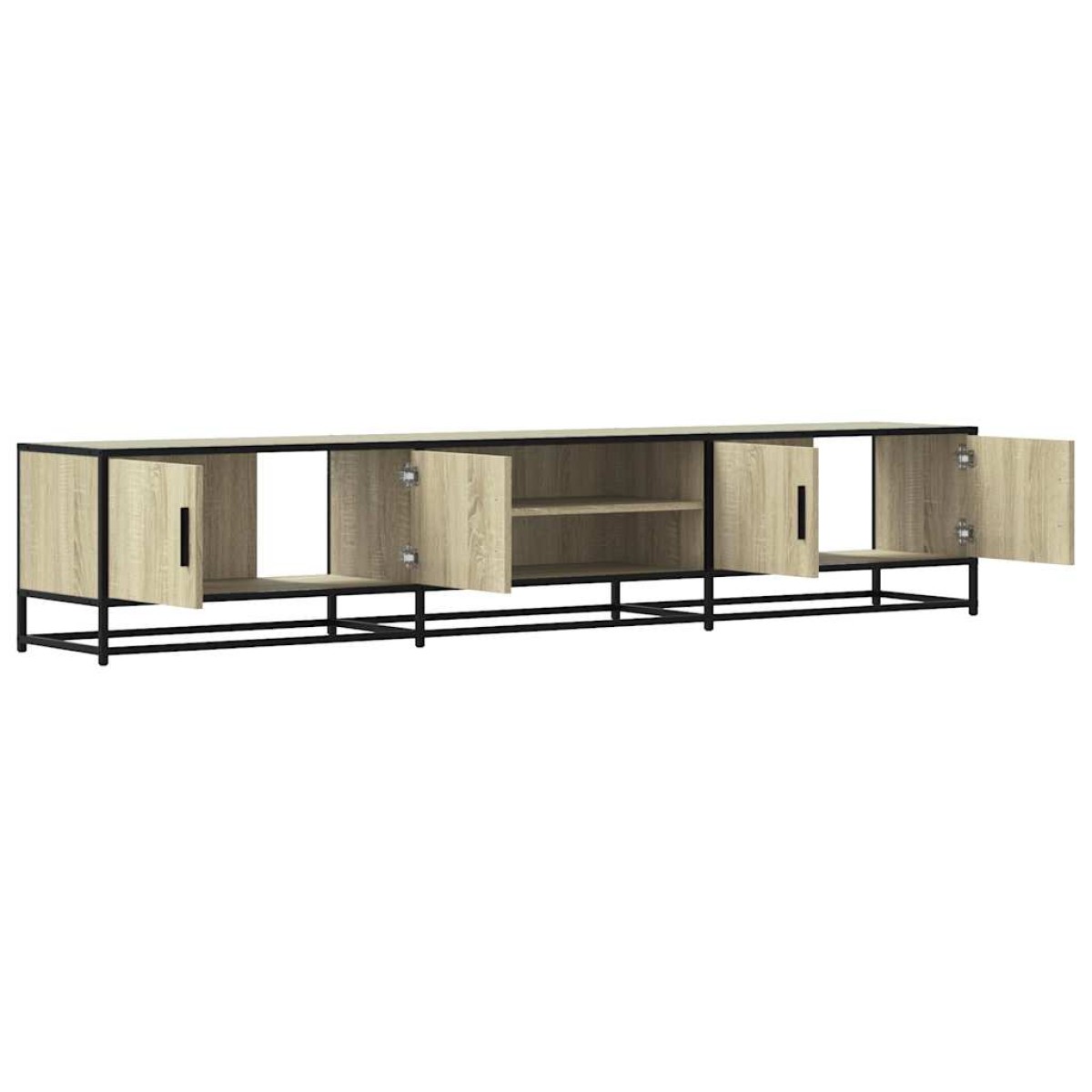 vidaXL Έπιπλο Τηλεόρασης Sonoma Δρυς 210x35x41 εκ. Επεξ. Ξύλο