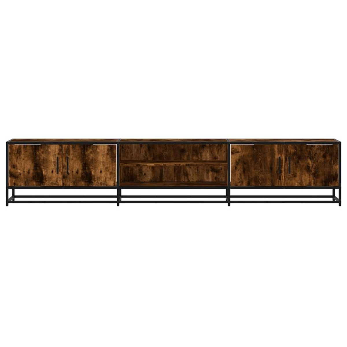 vidaXL Έπιπλο Τηλεόρασης Καπνιστή Δρυς 210x35x41 εκ. Επεξ. Ξύλο