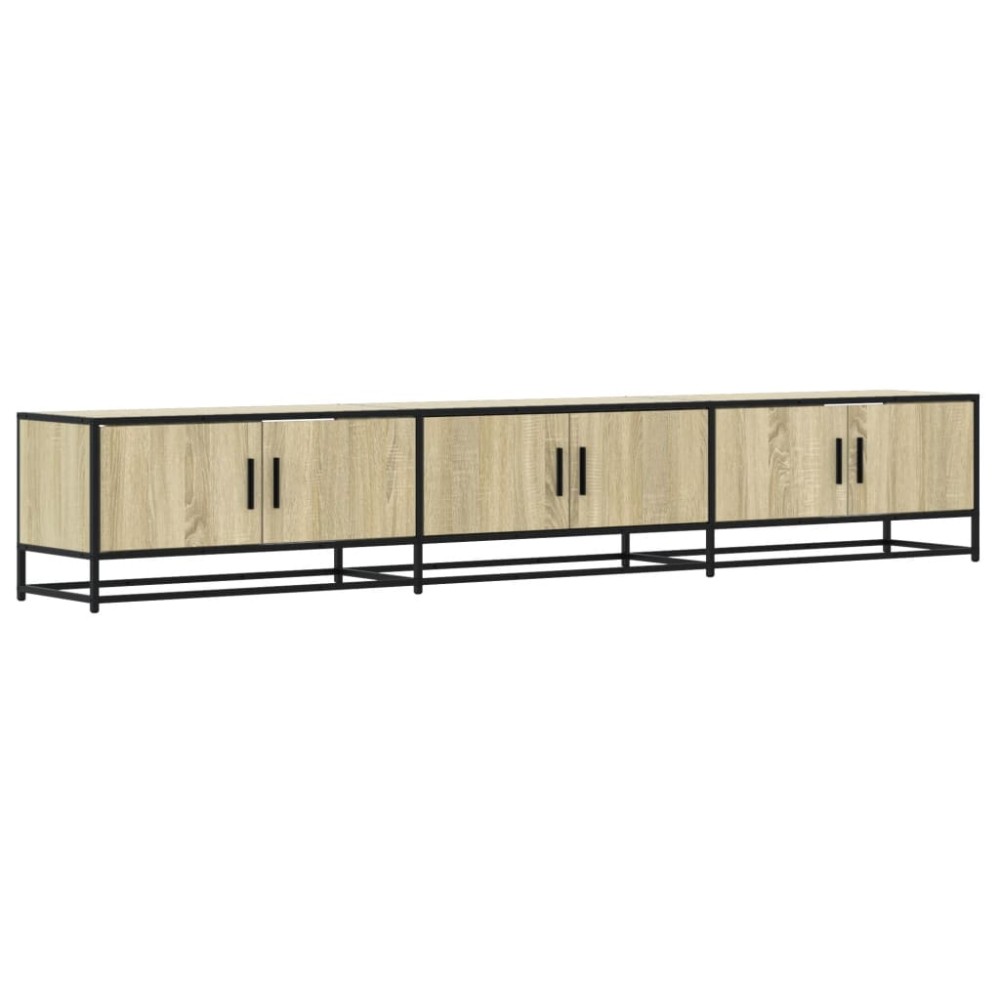 vidaXL Έπιπλο Τηλεόρασης Sonoma Δρυς 240x35x41 εκ. Επεξ. Ξύλο