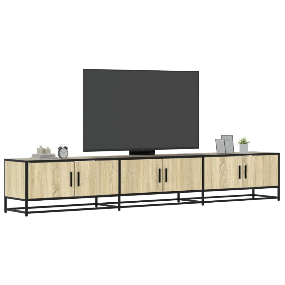 vidaXL Έπιπλο Τηλεόρασης Sonoma Δρυς 240x35x41 εκ. Επεξ. Ξύλο