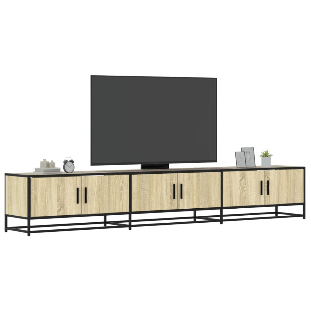 vidaXL Έπιπλο Τηλεόρασης Sonoma Δρυς 240x35x41 εκ. Επεξ. Ξύλο