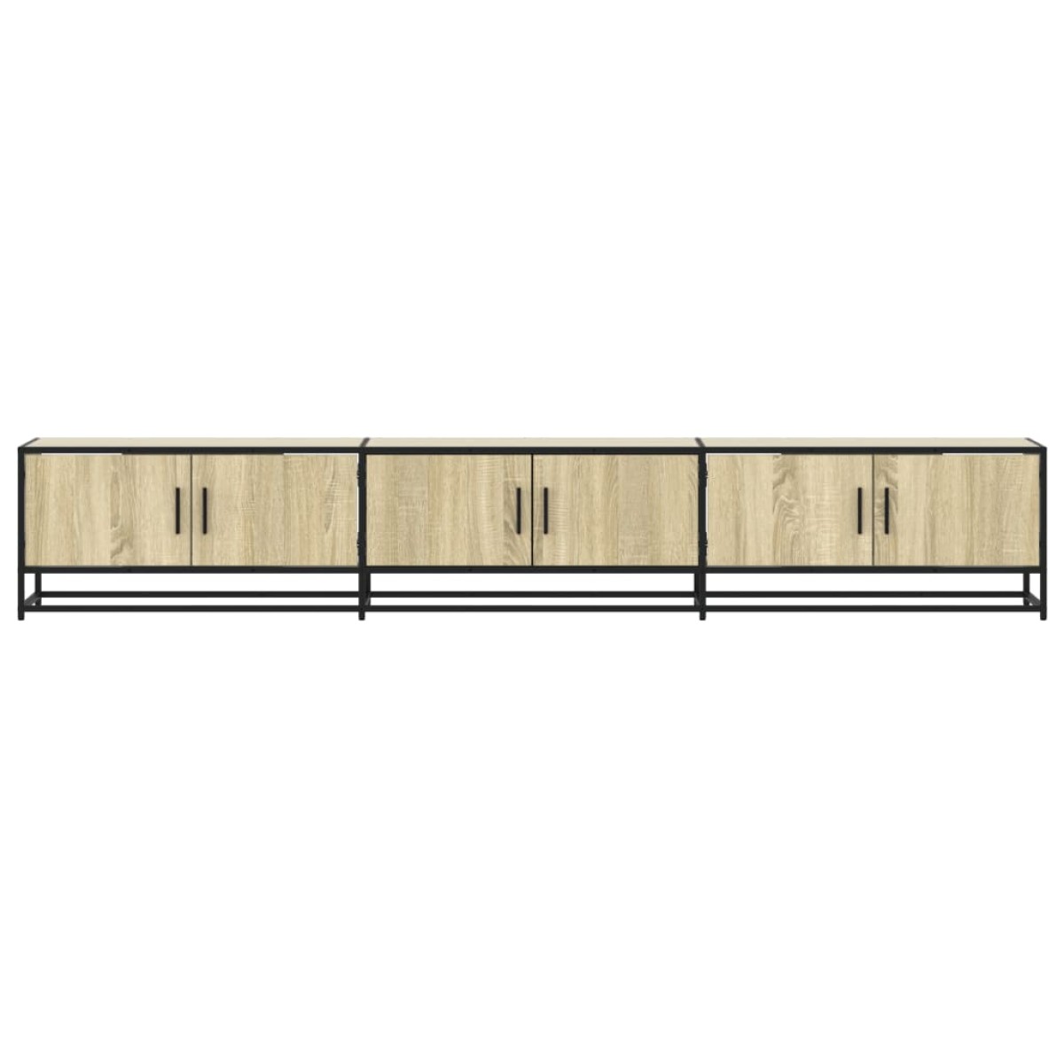 vidaXL Έπιπλο Τηλεόρασης Sonoma Δρυς 240x35x41 εκ. Επεξ. Ξύλο