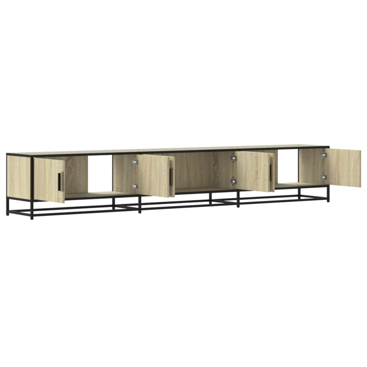 vidaXL Έπιπλο Τηλεόρασης Sonoma Δρυς 240x35x41 εκ. Επεξ. Ξύλο