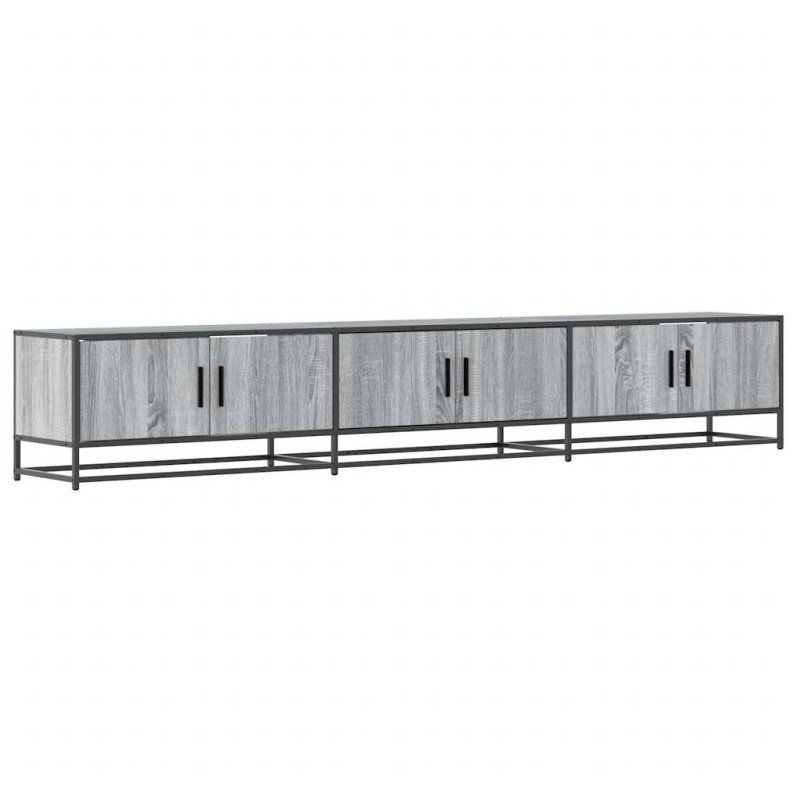 vidaXL Έπιπλο Τηλεόρασης Γκρι Sonoma 240x35x41 εκ. από Επεξεργ. Ξύλο
