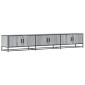 vidaXL Έπιπλο Τηλεόρασης Γκρι Sonoma 240x35x41 εκ. από Επεξεργ. Ξύλο