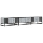 vidaXL Έπιπλο Τηλεόρασης Γκρι Sonoma 240x35x41 εκ. από Επεξεργ. Ξύλο