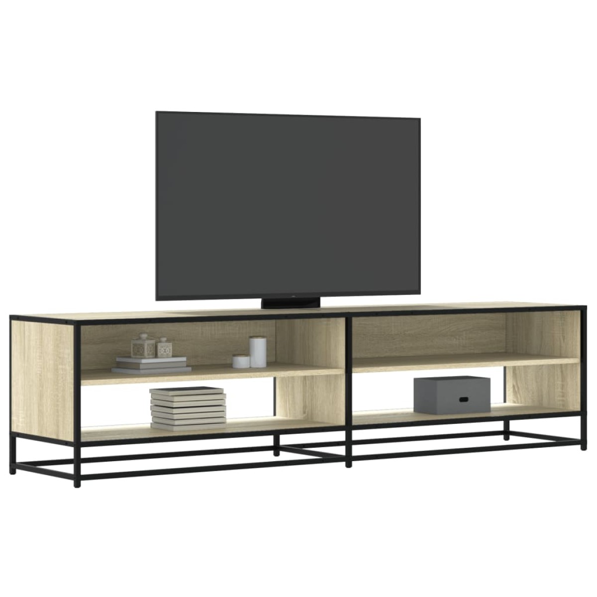 vidaXL Ντουλάπι τηλεόρασης Sonoma Oak 180,5x40x46 cm Ξύλινη κατασκευή
