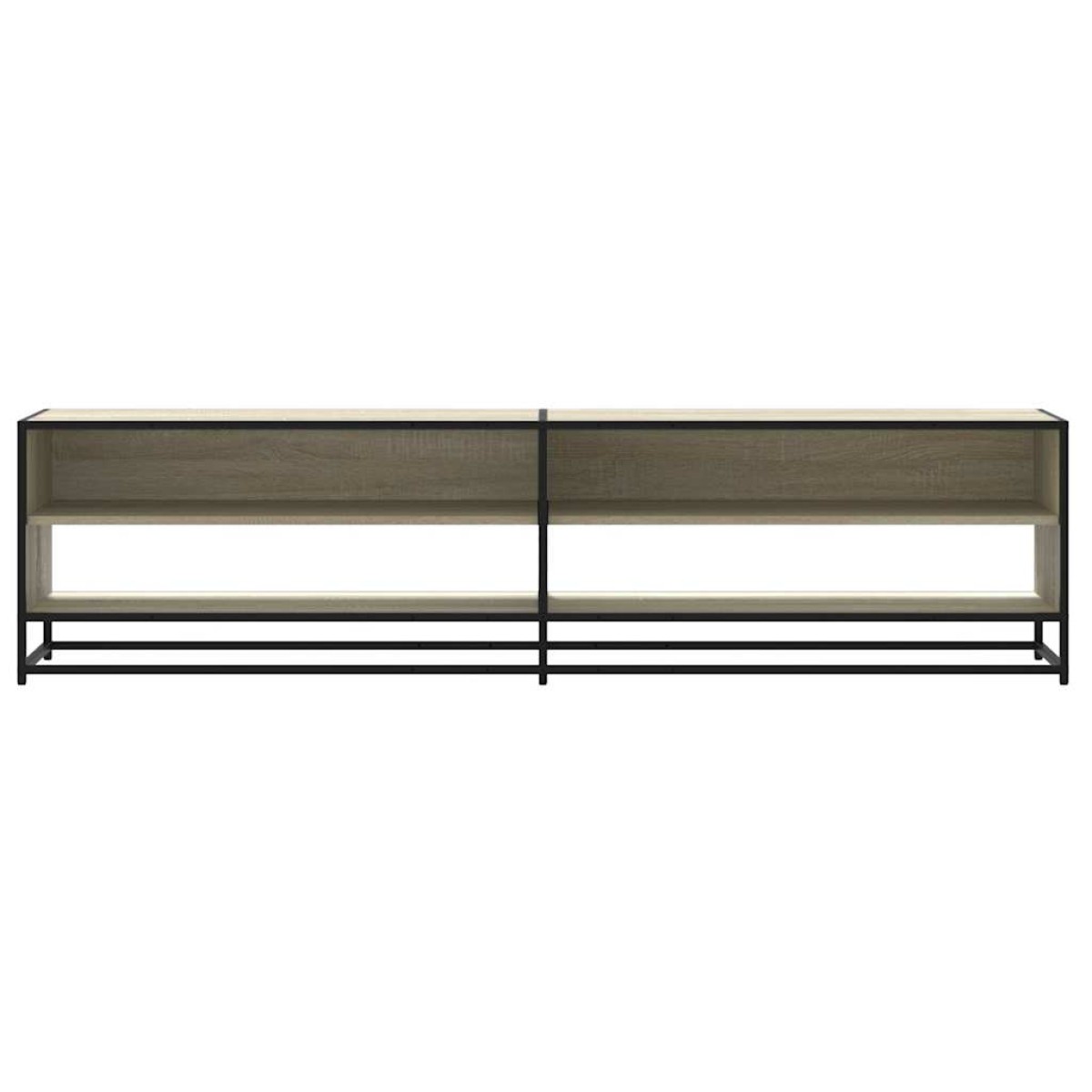 vidaXL Ντουλάπι τηλεόρασης Sonoma Oak 180,5x40x46 cm Ξύλινη κατασκευή