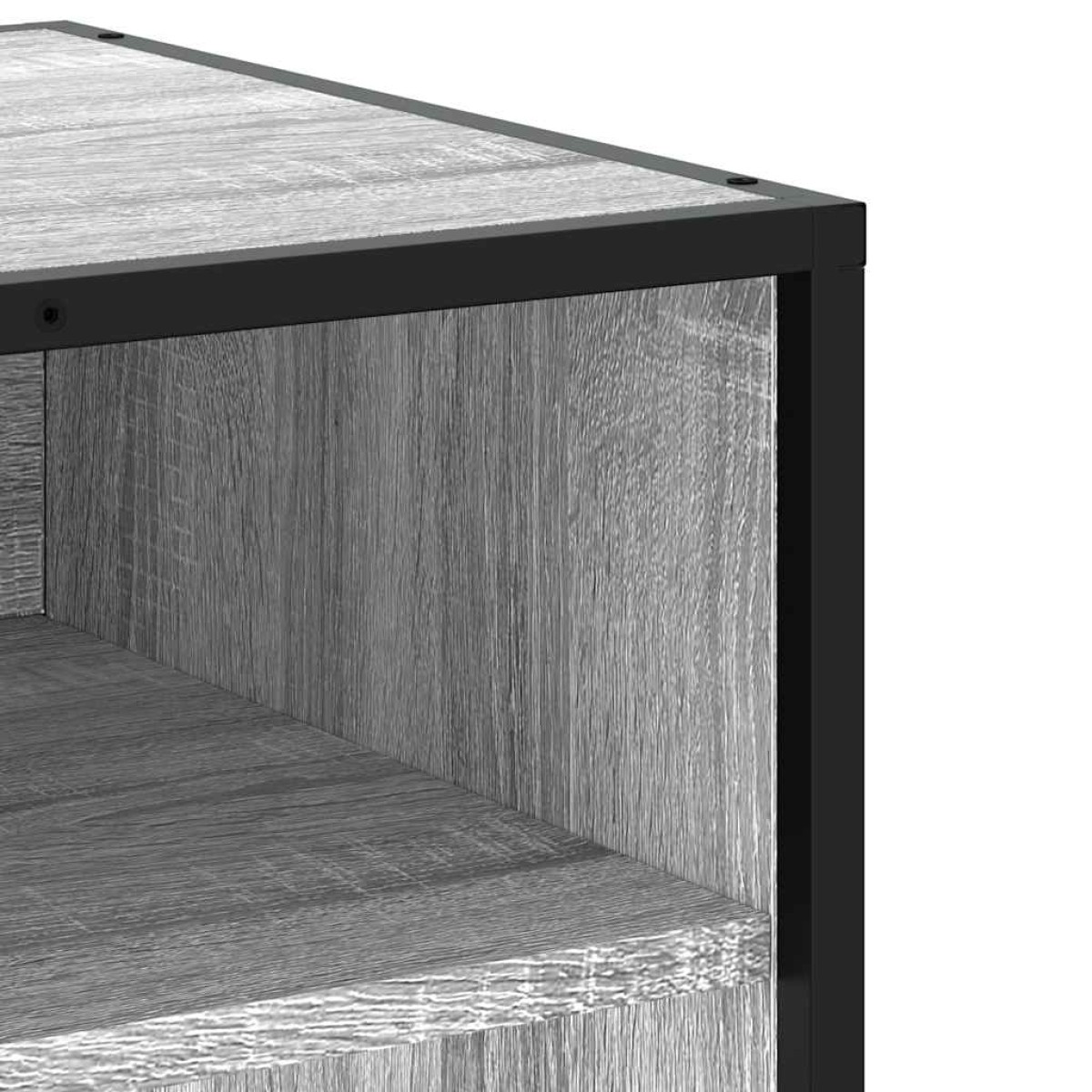 ντουλάπι τηλεόρασης vidaXL Γκρι Sonoma 180,5x40x46 cm Ξύλινη κατασκευή