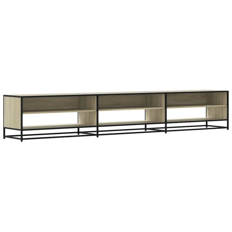 vidaXL Ντουλάπι τηλεόρασης Sonoma Oak 270x40x46 cm Κατασκευασμένο ξύλο