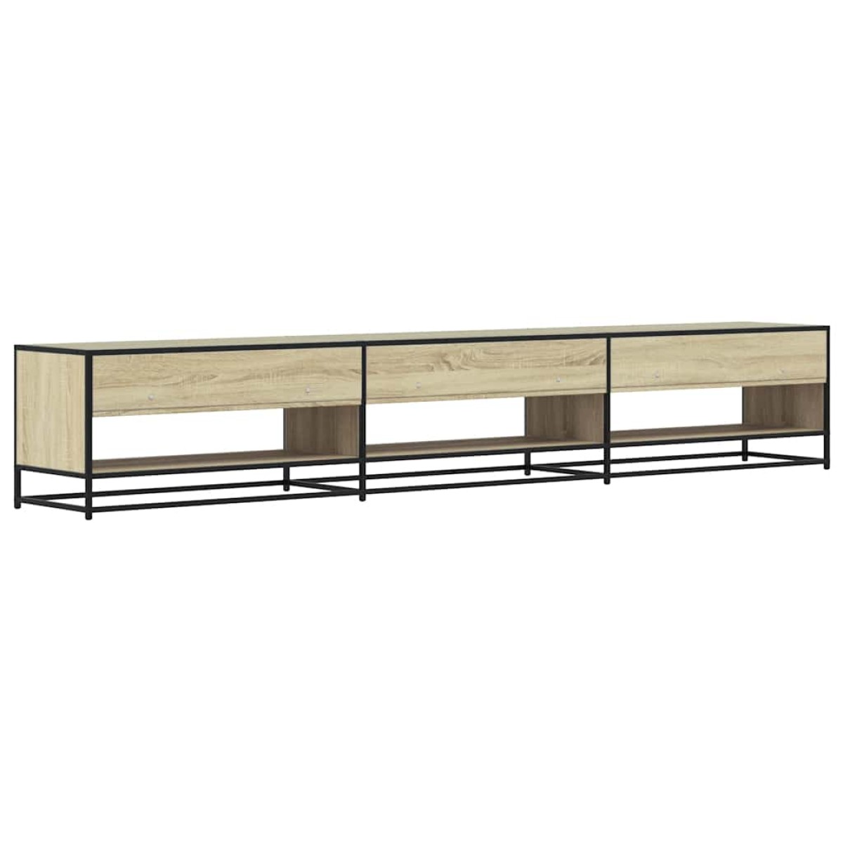 vidaXL Ντουλάπι τηλεόρασης Sonoma Oak 270x40x46 cm Κατασκευασμένο ξύλο