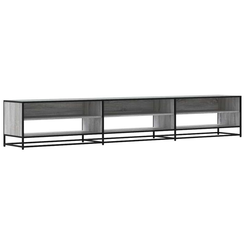 ντουλάπι τηλεόρασης vidaXL Γκρι Sonoma 270x40x46cm Κατασκευασμένο ξύλο