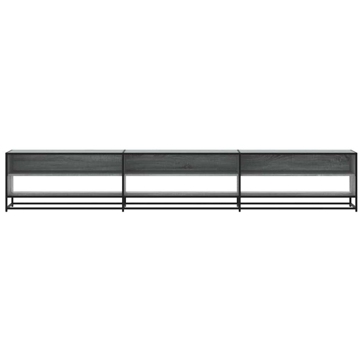 ντουλάπι τηλεόρασης vidaXL Γκρι Sonoma 270x40x46cm Κατασκευασμένο ξύλο
