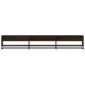 vidaXL Ντουλάπι τηλεόρασης καφέ δρυς 270x40x46 cm Κατασκευασμένο ξύλο