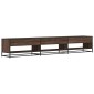 vidaXL Ντουλάπι τηλεόρασης καφέ δρυς 270x40x46 cm Κατασκευασμένο ξύλο