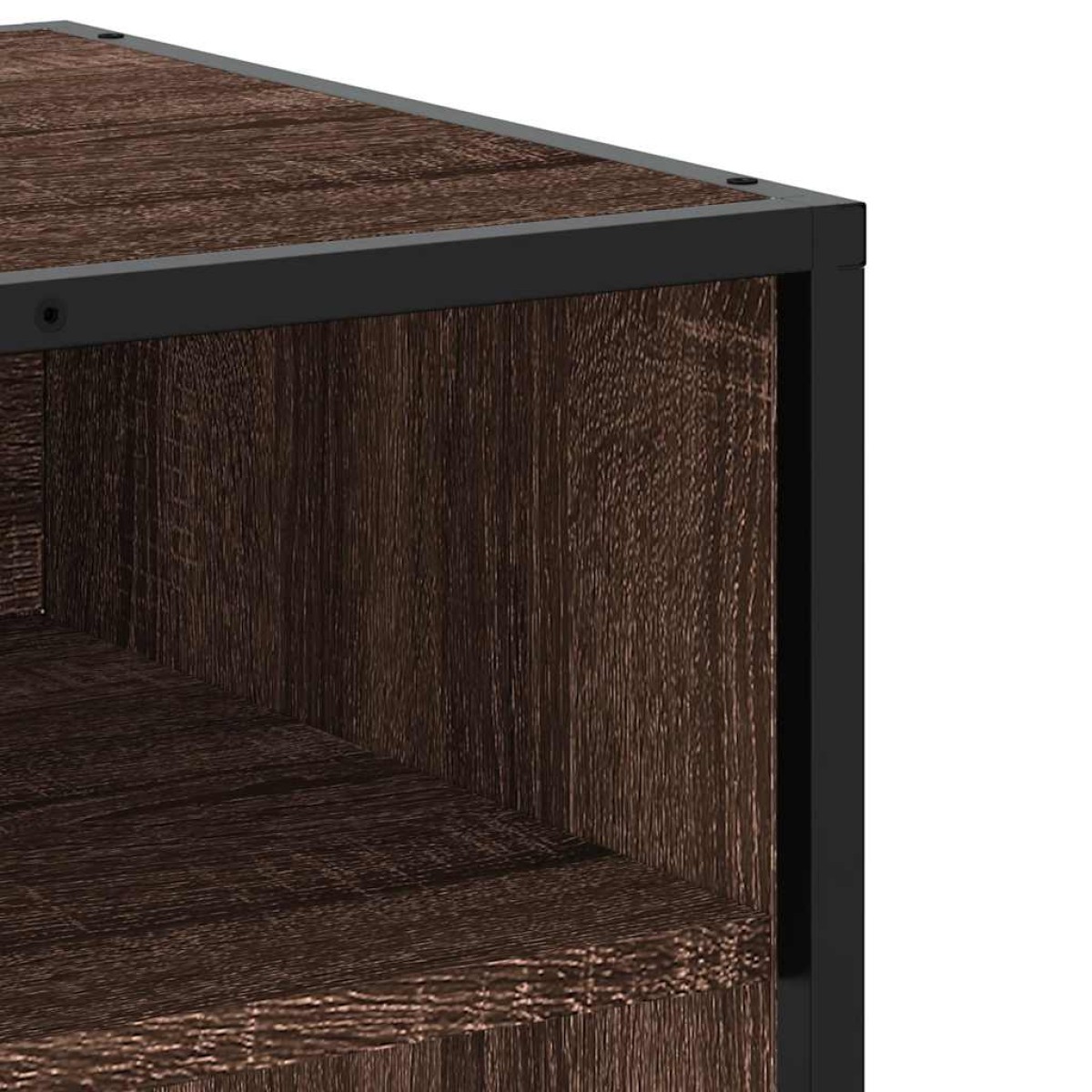 vidaXL Ντουλάπι τηλεόρασης καφέ δρυς 270x40x46 cm Κατασκευασμένο ξύλο