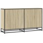 vidaXL Sideboard Sonoma Oak 134x35x76 cm Κατασκευασμένο ξύλο