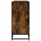vidaXL Sideboard Καπνιστή δρυς 134x35x76 cm Ξύλινη κατασκευή
