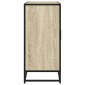 vidaXL Sideboard Sonoma Oak 92x35x76 cm Κατασκευασμένο ξύλο