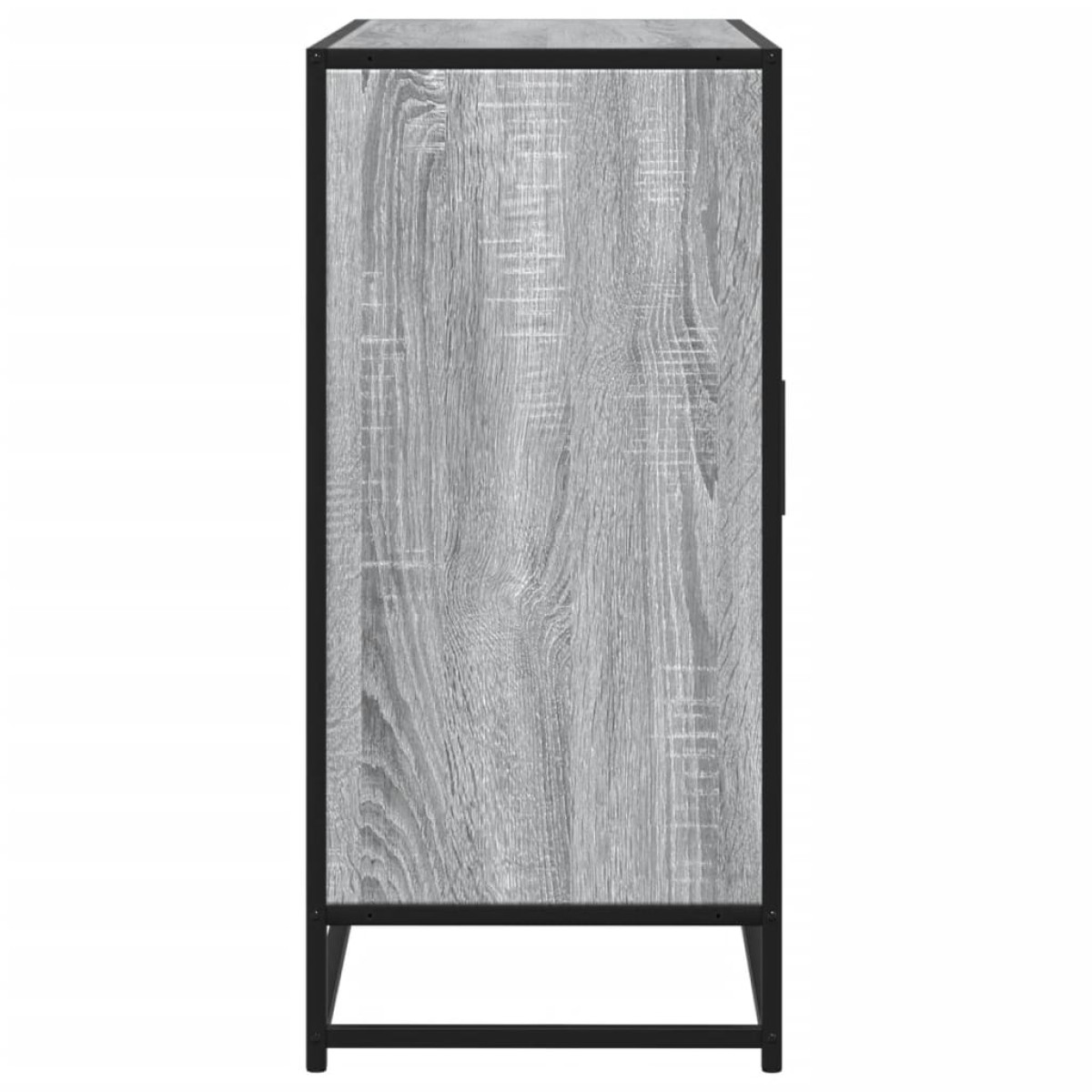 vidaXL Sideboard Γκρι Sonoma 92x35x76 cm Ξύλινο μηχανουργικό ξύλο