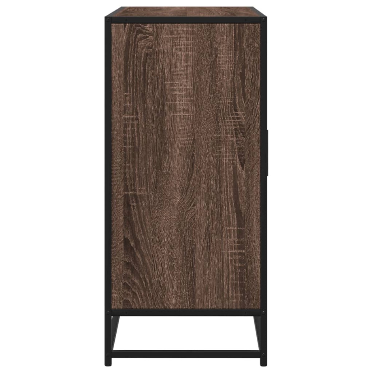 vidaXL Sideboard καφέ δρυς 92x35x76 cm Ξύλινο μηχανουργικό ξύλο