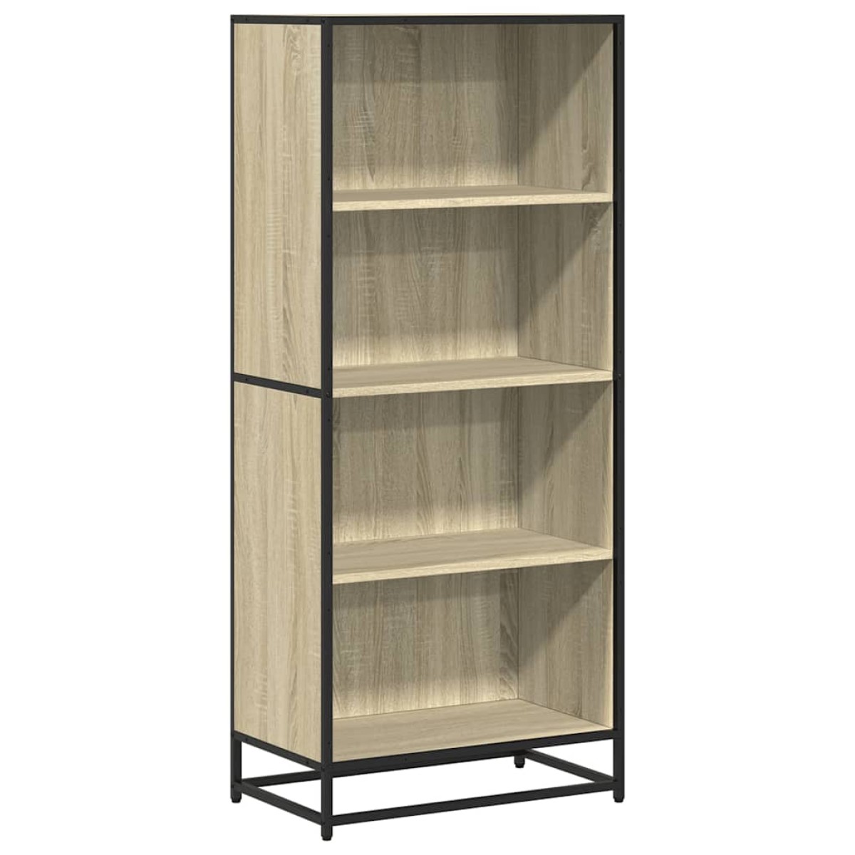 vidaXL Βιβλιοθήκη Sonoma Oak 60x35x139 cm Ξύλινη κατασκευή
