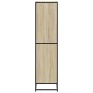 vidaXL Βιβλιοθήκη Sonoma Oak 60x35x139 cm Ξύλινη κατασκευή