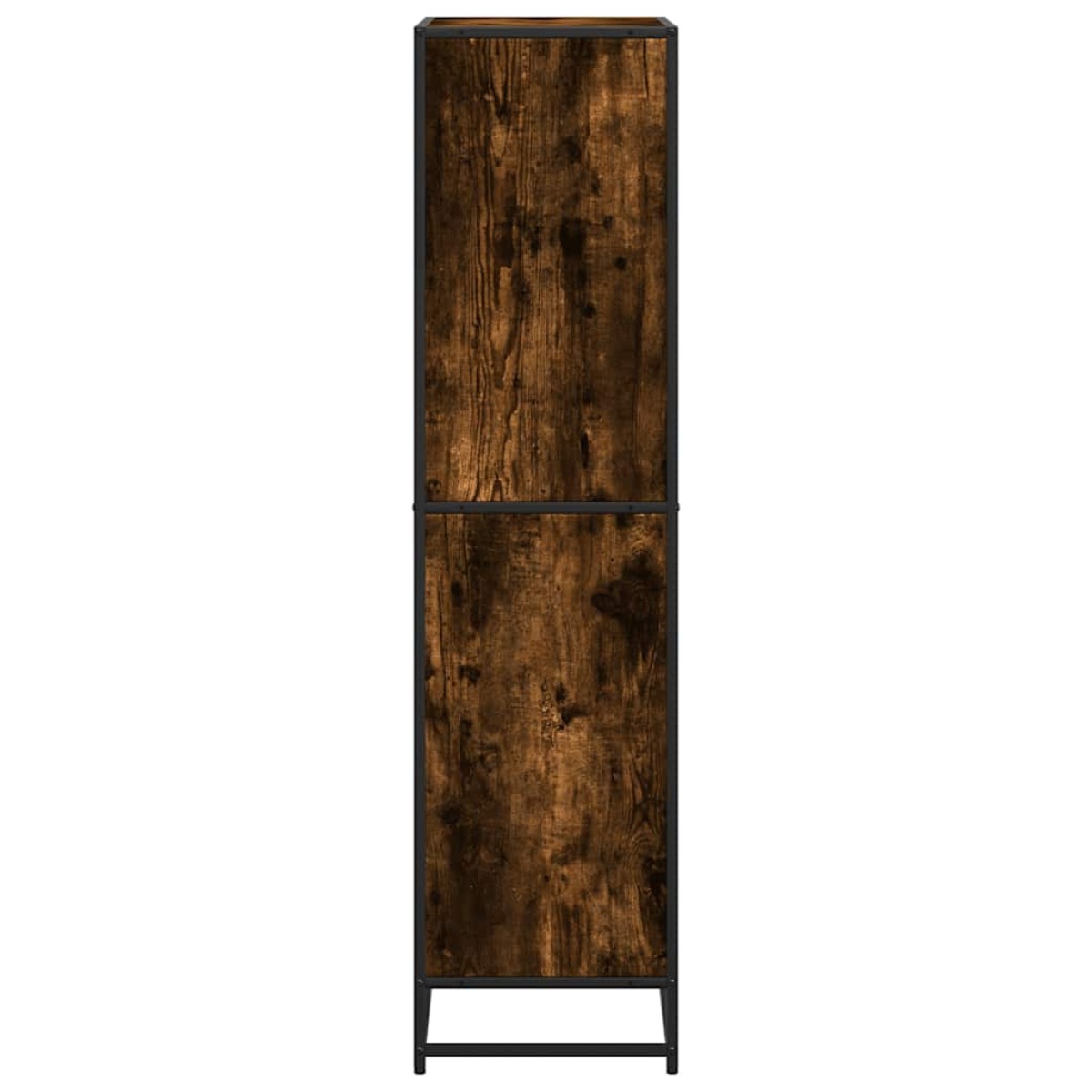 vidaXL Βιβλιοθήκη καπνιστή βελανιδιά 60x35x139 cm Ξύλινη κατασκευή