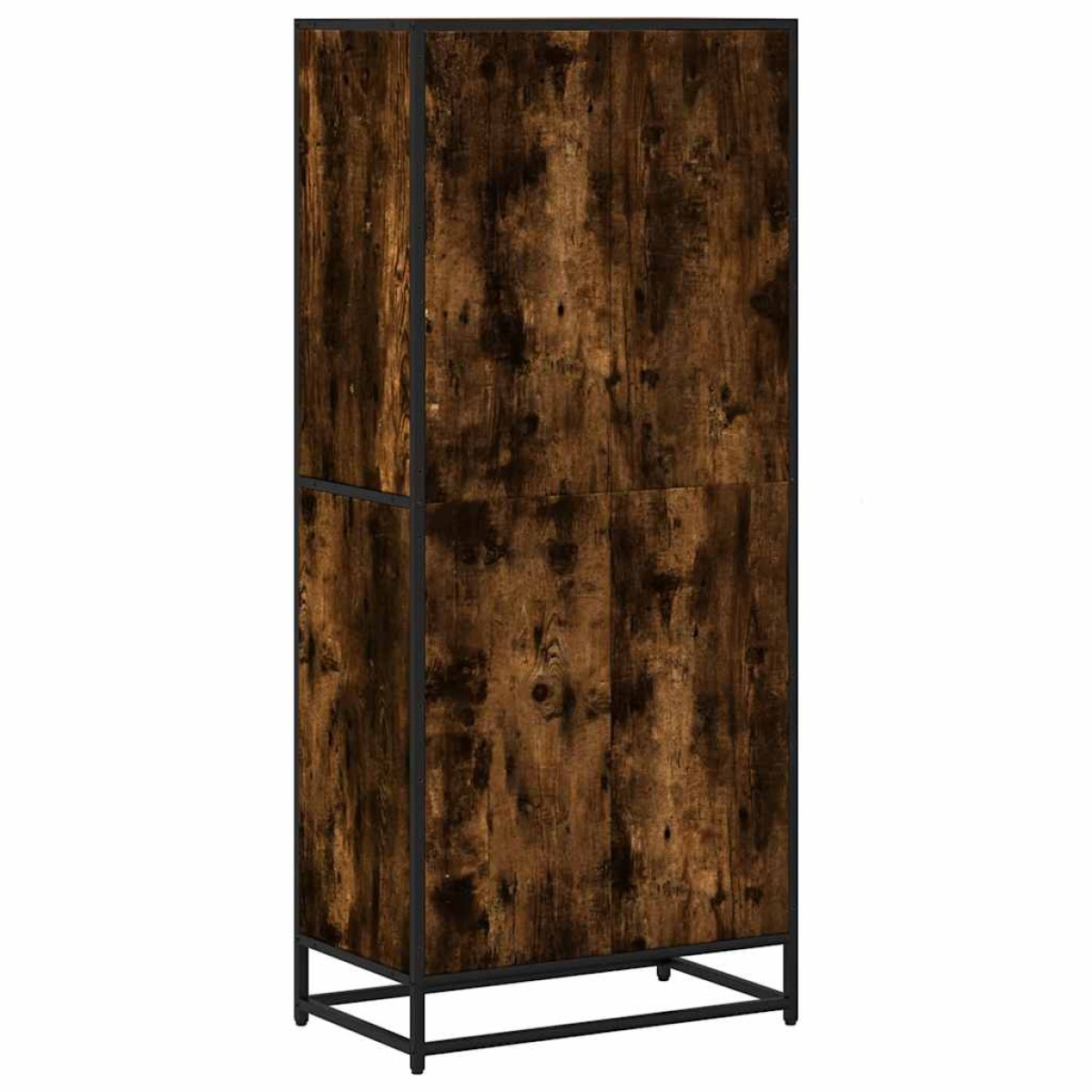 vidaXL Βιβλιοθήκη καπνιστή βελανιδιά 60x35x139 cm Ξύλινη κατασκευή