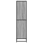 vidaXL Βιβλιοθήκη Γκρι Sonoma 60x35x139 cm Ξύλινη κατασκευή