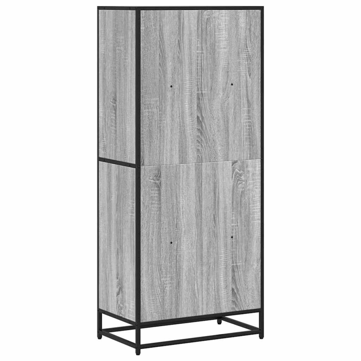 vidaXL Βιβλιοθήκη Γκρι Sonoma 60x35x139 cm Ξύλινη κατασκευή