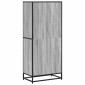 vidaXL Βιβλιοθήκη Γκρι Sonoma 60x35x139 cm Ξύλινη κατασκευή