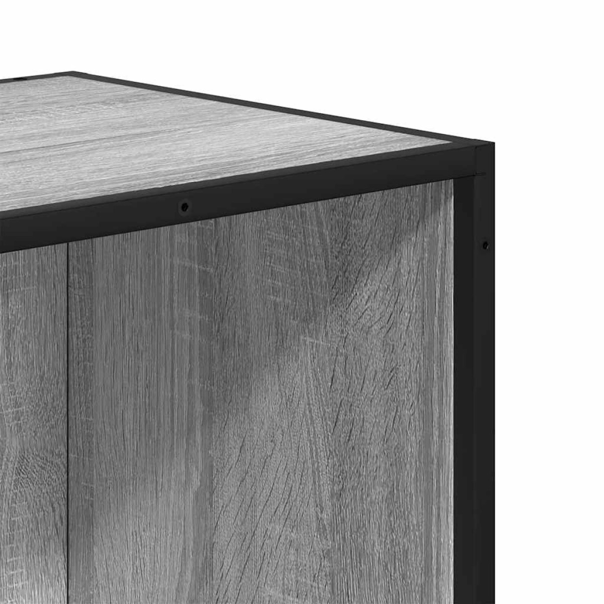 vidaXL Βιβλιοθήκη Γκρι Sonoma 60x35x139 cm Ξύλινη κατασκευή