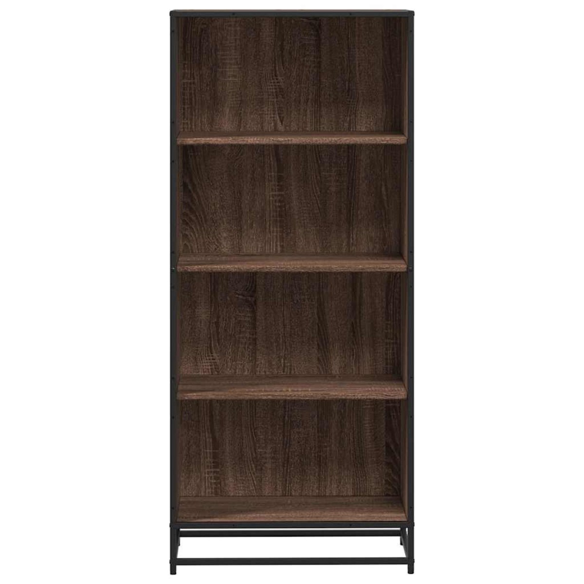 vidaXL Βιβλιοθήκη καφέ δρυς 60x35x139 cm Ξύλινη κατασκευή