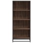 vidaXL Βιβλιοθήκη καφέ δρυς 60x35x139 cm Ξύλινη κατασκευή