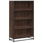 vidaXL Βιβλιοθήκη καφέ δρυς 80,5x35x139 cm Κατασκευασμένο ξύλο