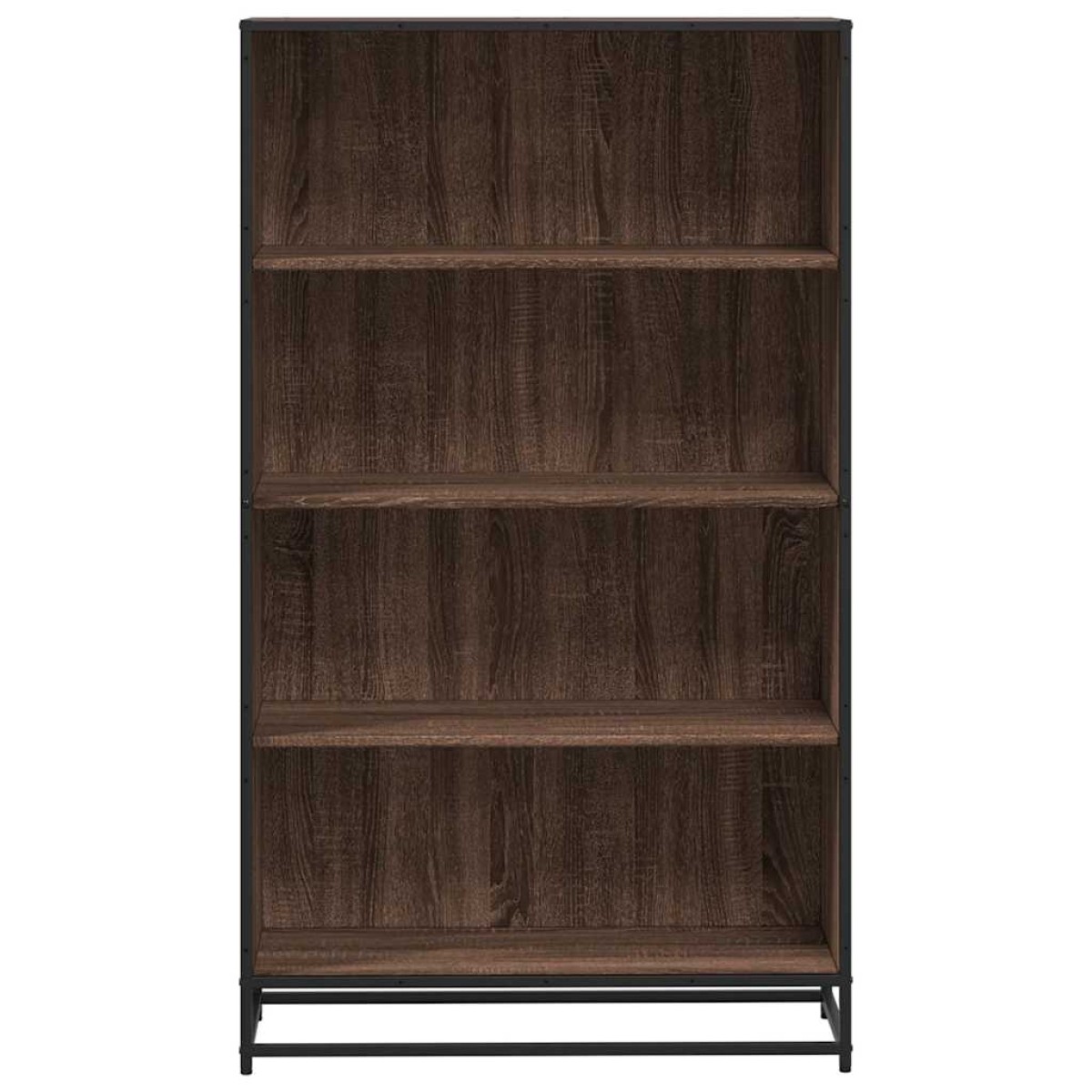 vidaXL Βιβλιοθήκη καφέ δρυς 80,5x35x139 cm Κατασκευασμένο ξύλο