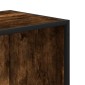 vidaXL Βιβλιοθήκη καπνιστή βελανιδιά 60x35x170,5 cm Ξύλινη κατασκευή