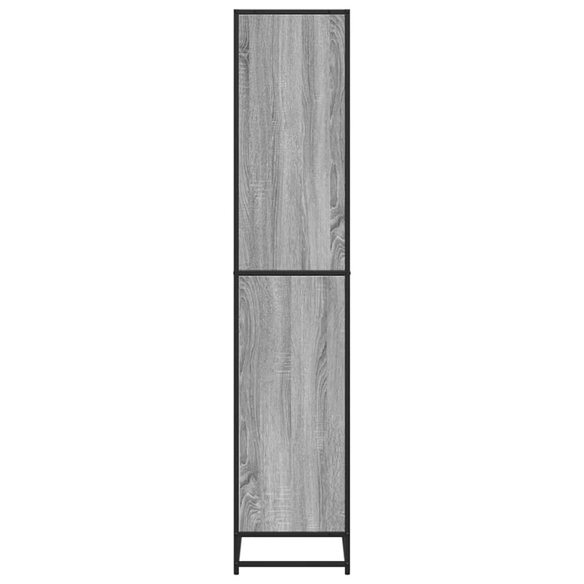 vidaXL Βιβλιοθήκη Γκρι Sonoma 60x35x170,5 cm Ξύλινη κατασκευή