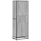 vidaXL Βιβλιοθήκη Γκρι Sonoma 60x35x170,5 cm Ξύλινη κατασκευή